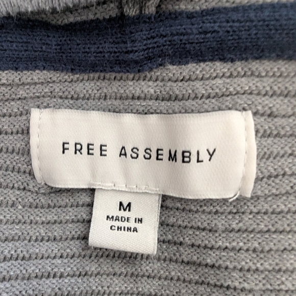 Gray Men's Hooded Sweater - Picture 2 of 5